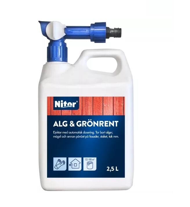 Rengöringsmedel Nitor Alg & Grönrent Refill 1L