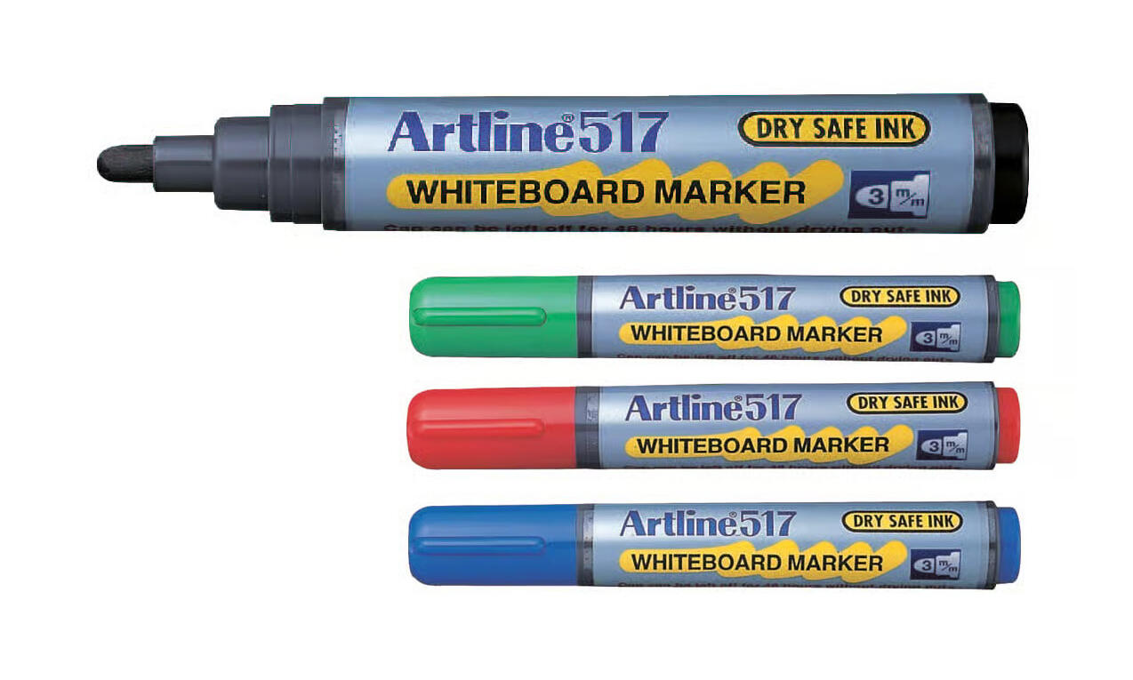Whiteboardpenna Artline 517 Rund Blå 3mm