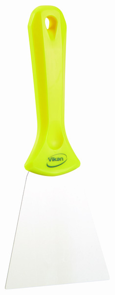 Handskrapa Vikan Rostfri Gul 10cm