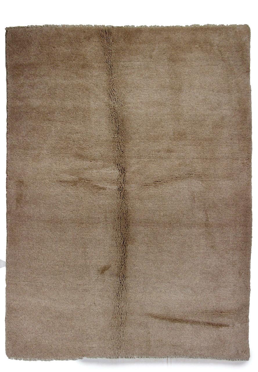 Handknuten Persisk matta Gabbeh Shiraz Ull Creme 182x238cm