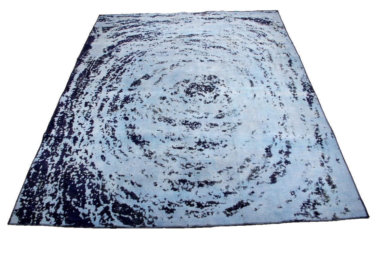 Handknuten Persisk Vintagematta Tabriz Ull 259x327cm