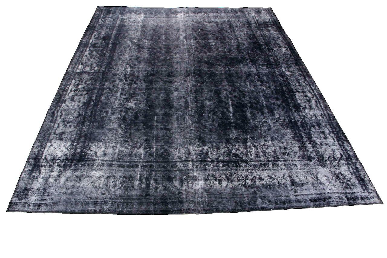 Handknuten Persisk Vintagematta Tabriz Ull 277x368cm