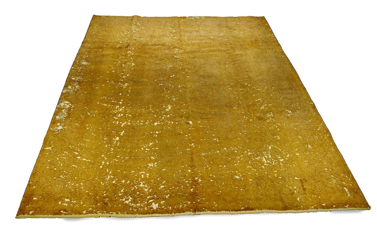 Handknuten Persisk Vintagematta Tabriz Ull 299x382cm