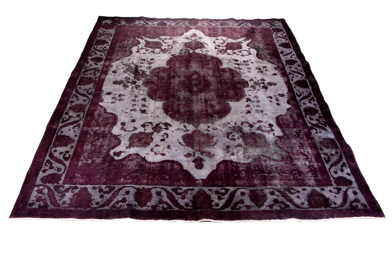 Handknuten Persisk Vintagematta Tabriz Ull 300x396cm