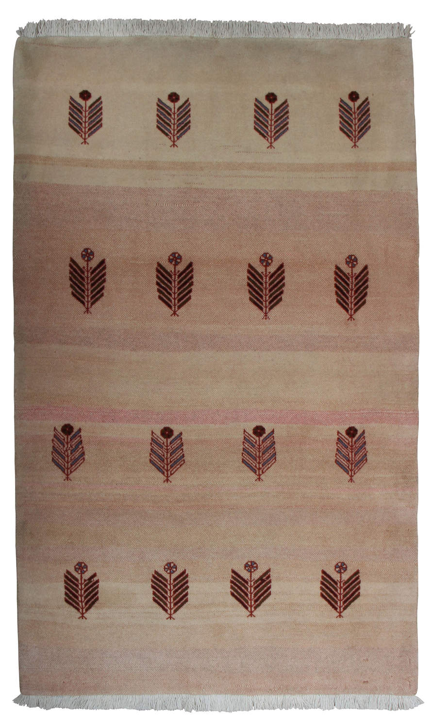 Handknuten Persisk Matta Gabbeh Khorasan 100x150cm