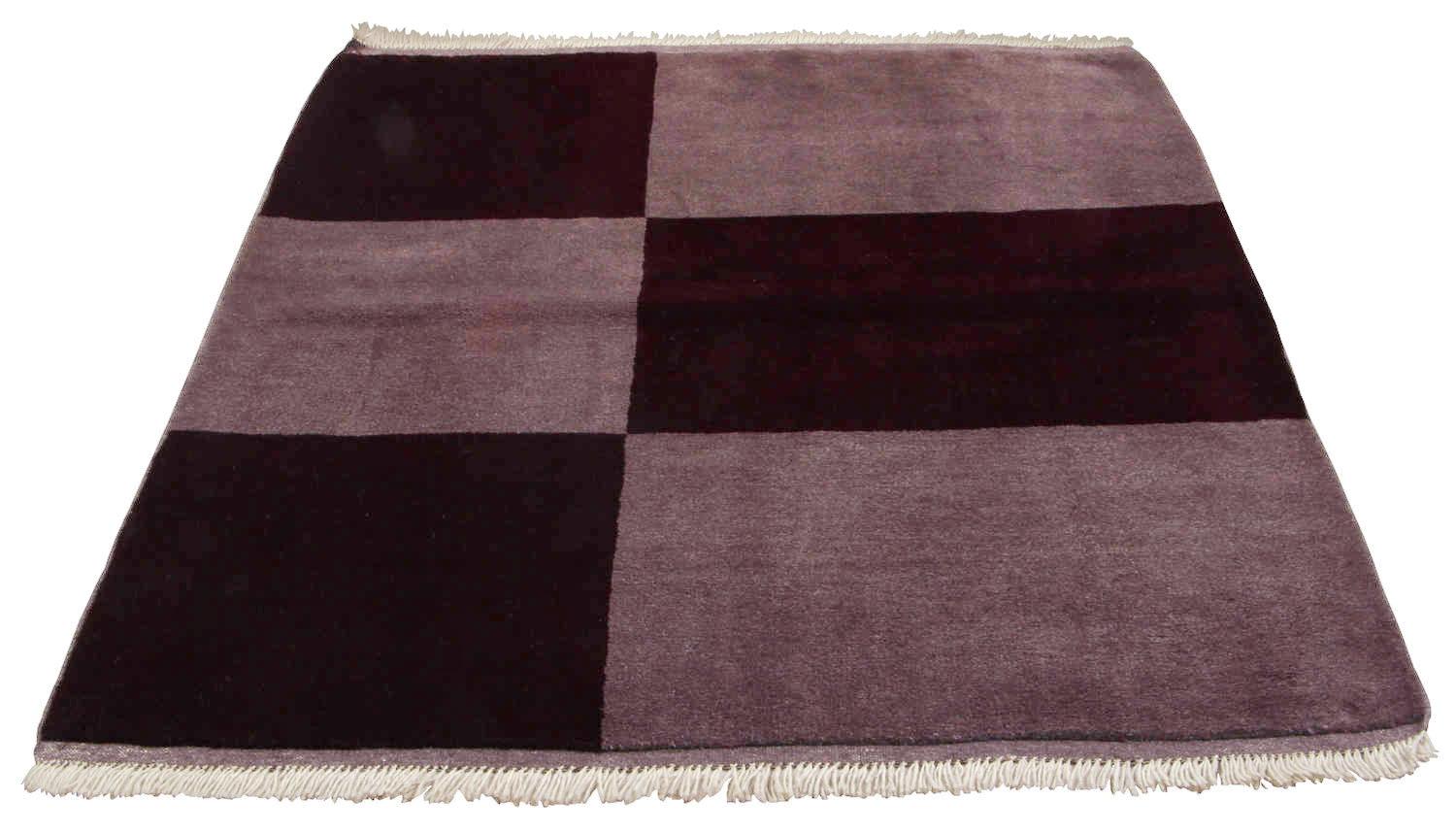 Handknuten Exklusiv Persisk Matta Gabbeh Mashhad 132x147cm