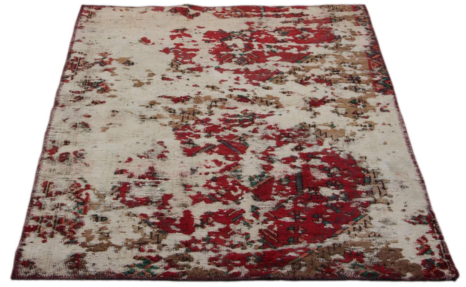 Handknuten Persisk Vintagematta Shiraz 96x136cm