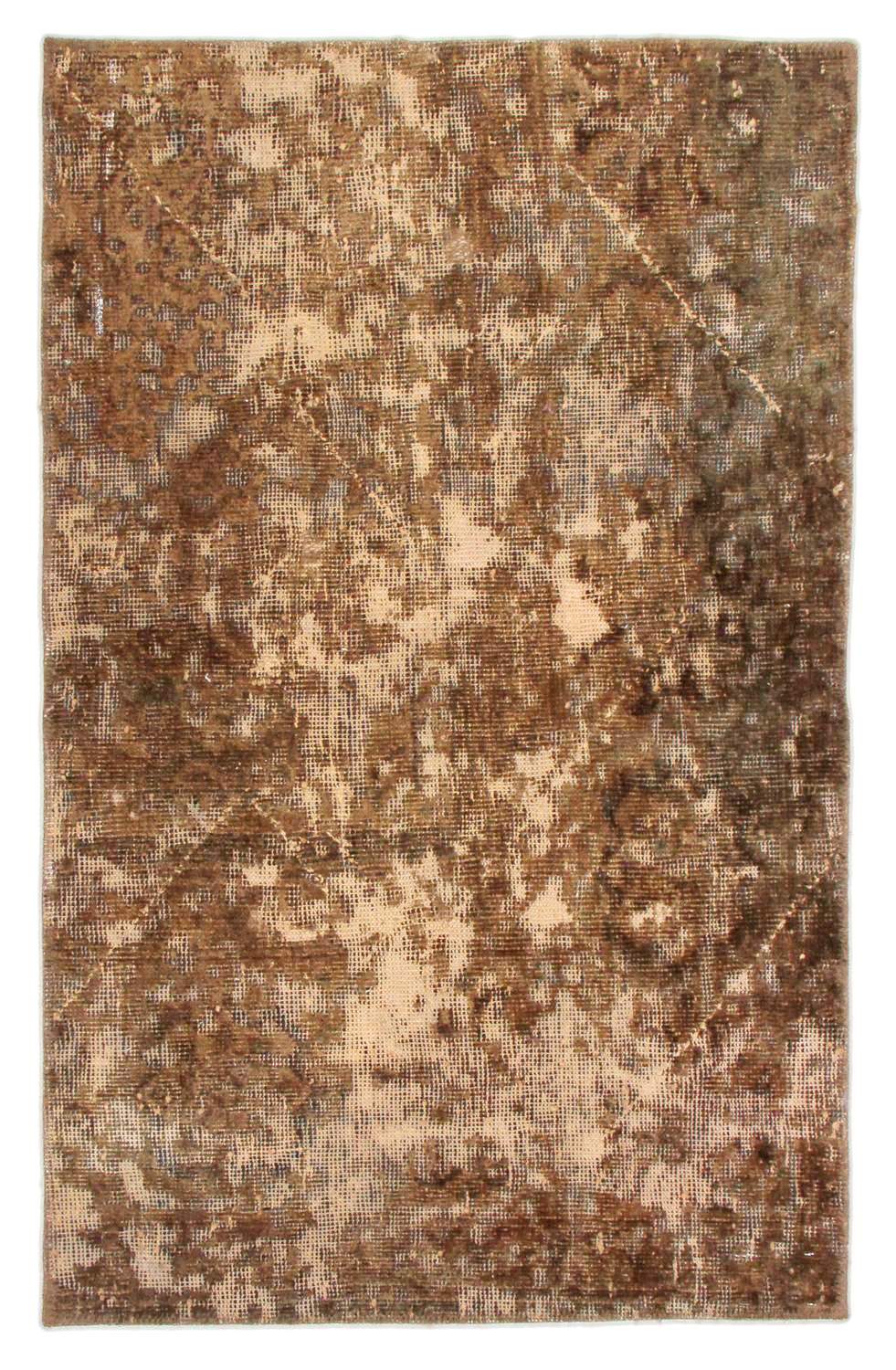 Handknuten Persisk Vintagematta Tabriz 85x136cm