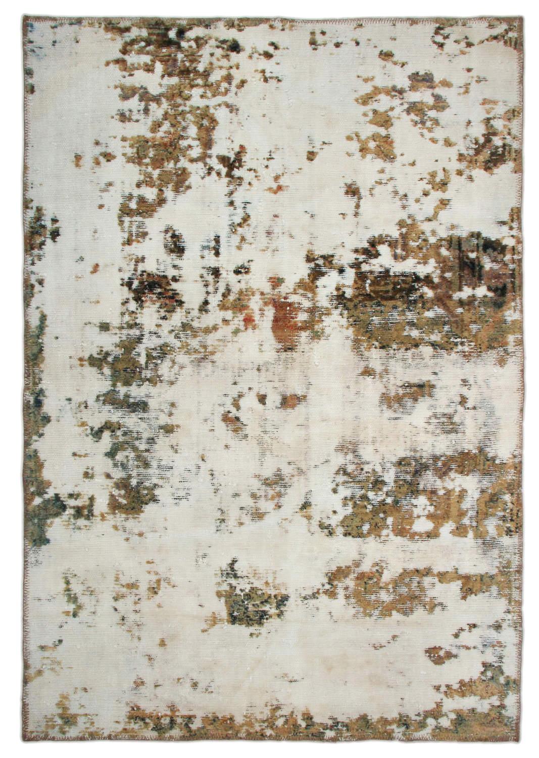 Handknuten Persisk Vintagematta Tabriz 93x153cm