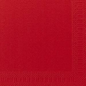 Servett Duni 3-Lagers Röd 40x40cm 125st