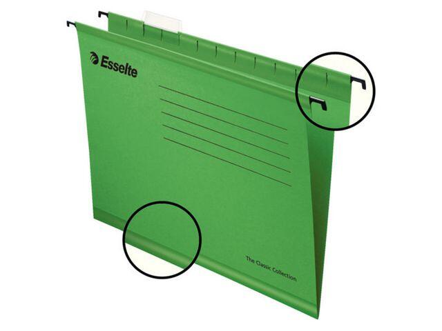 Hängmapp Esselte Folio Grön 365x240mm extra bild 1