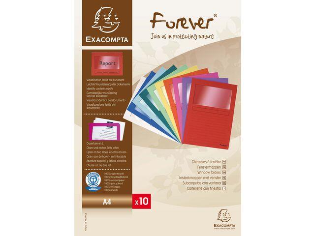 Mapp Exacompta med Fönster Sorterade 10st extra bild 1