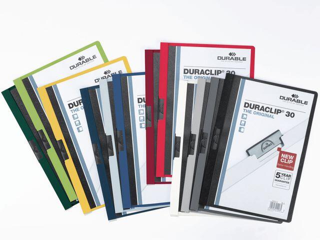 Klämmapp Durable Duraclip Midnattsblå A4 till 60 ark extra bild 1