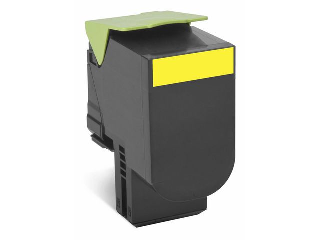 Toner Lexmark 80C2SY0 802SY Gul