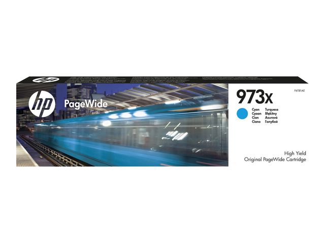 Bläckpatroner HP F6T81AE 973X Cyan