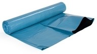 Plastsäck Trioplast K2 Blå-Svart 40my 125L 10st/rl