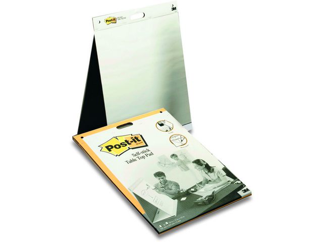 Post-it Easel Pad 563DE Tabletop with Dry Erase 508x584mm