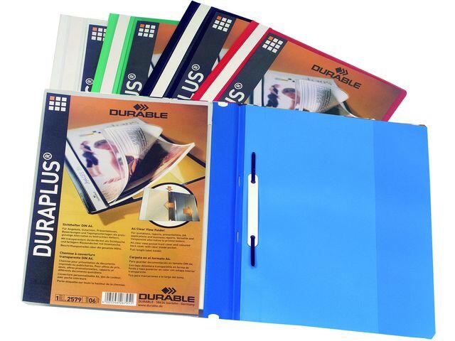Offertmapp Duraplus Durable Eu med Ficka Vit A4+ extra bild 1