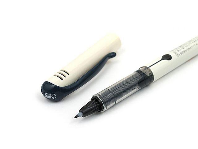 Finelinerpenna Pilot Brush Pen Svart-Blå extra bild 1
