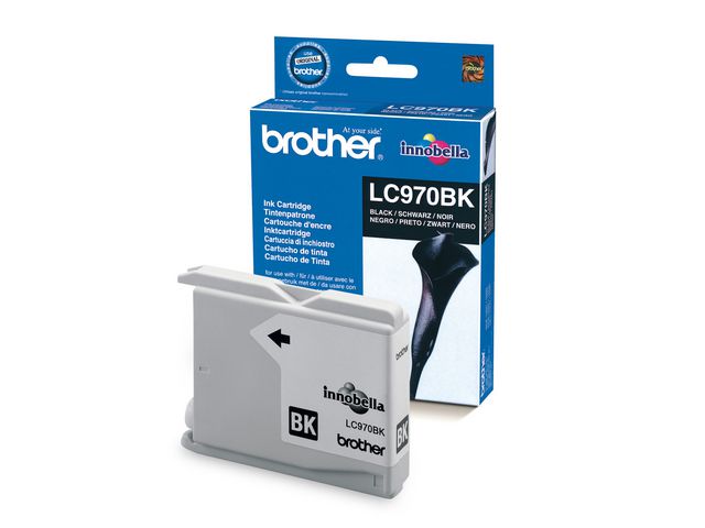 Bläckpatroner Brother LC970BK Svart