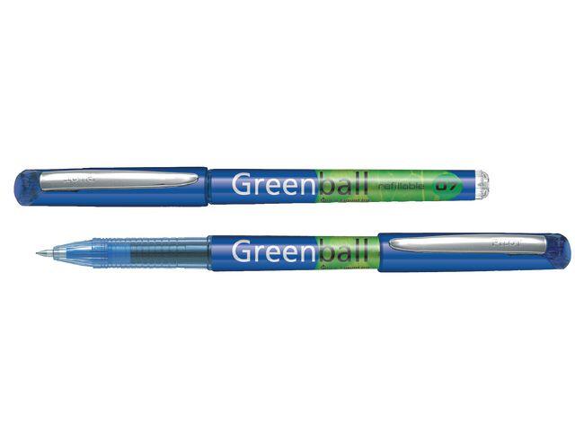 Bläckkulpenna Pilot Begreen Greenball Blå 0.7mm extra bild 1