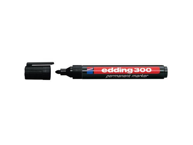 Märkpenna Edding 300 Svart extra bild 1