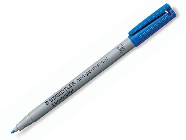 Universalpenna Staedtler Lumocolor M Vl Blå extra bild 1