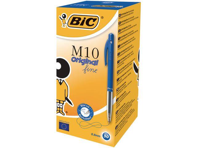 Kulpenna Bic Clic M10 Blå 0.7mm extra bild 1