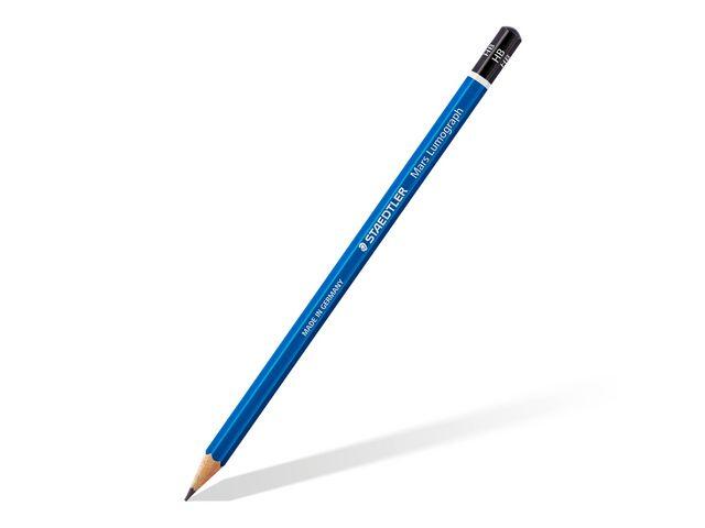 Blyertspenna Staedtler Mars Lumograf HB 12st extra bild 1