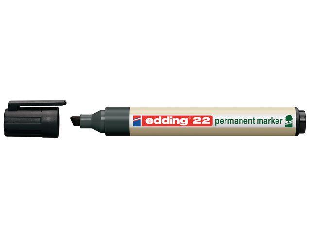 Märkpenna Edding 22 Svart extra bild 1