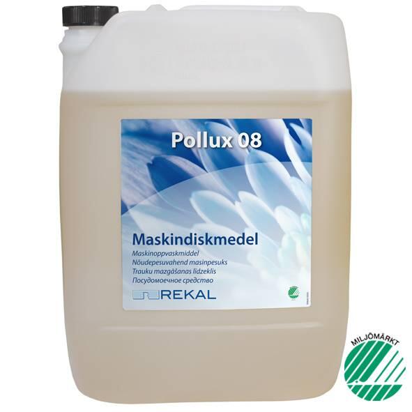 Maskindiskmedel Rekal Flytande Pollux 08 10L