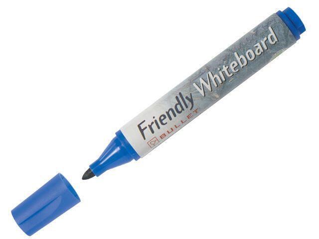 Whiteboardpenna Friendly Rund Blå extra bild 1