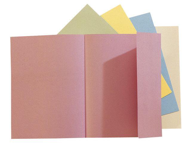 Mapp Exacompta 1-klaff Rosa 100st 160g extra bild 2