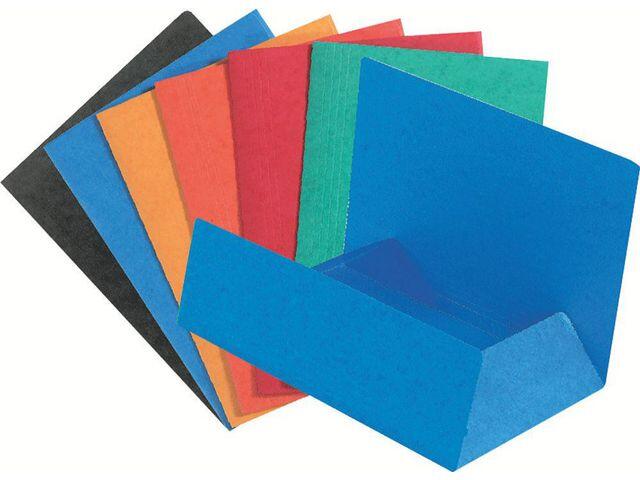 Mapp Exacompta 3-Klaff Grön A4 400g extra bild 2