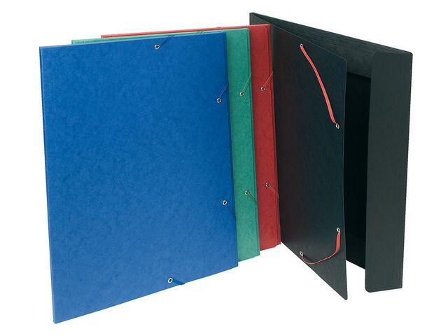 Gummibandsmapp Exacompta 3-Klaff Sorterade A3 600g extra bild 2