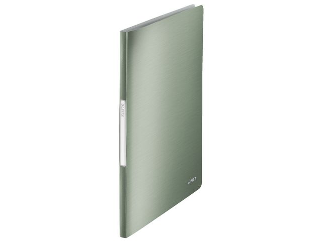 Demobok Leitz Style PP Celadongrön 20 Fickor
