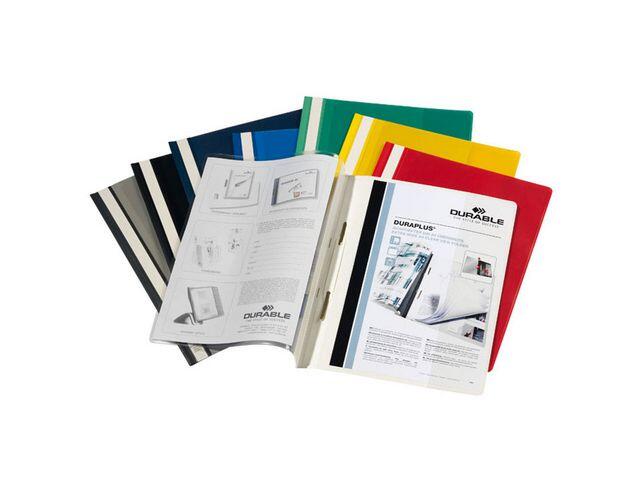 Offertmapp Duraplus Durable Eu med Ficka Vit A4+ extra bild 2