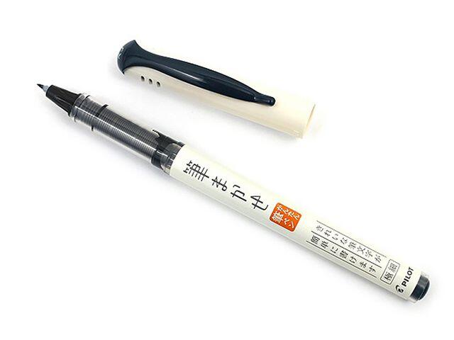 Finelinerpenna Pilot Brush Pen Svart-Blå extra bild 2