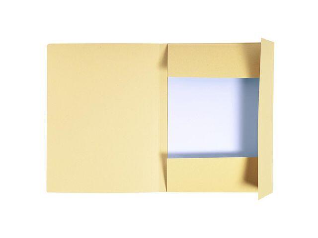 Mapp Exacompta 3-Klaff Beige A4 250g extra bild 2