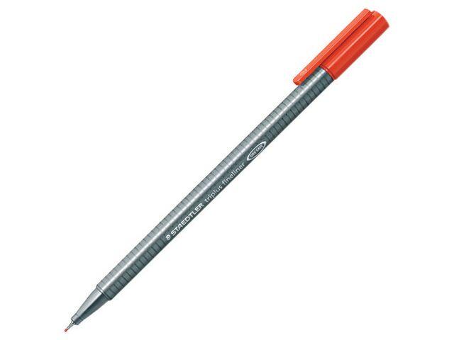 Finelinerpenna Staedtler Triplus Röd 0.3mm extra bild 2