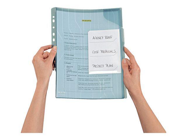 Kombimapp Leitz Transparent A4 0.2mm 5st extra bild 2
