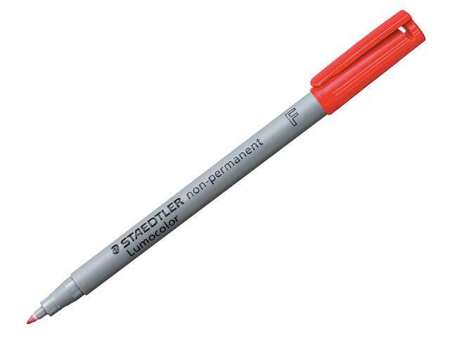 Universalpenna Staedtler Fine VL Röd 0.6mm extra bild 2