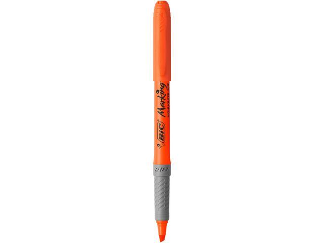 Överstrykningspenna Bic Grip Orange extra bild 2