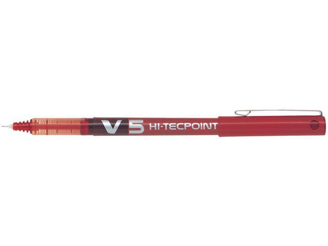 Bläckkulpenna Pilot Hi-Tecpoint V5 Röd 0.5mm extra bild 2