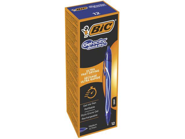 Gelpenna Bic Gelocity Quick Dry Blå 0.7mm extra bild 7