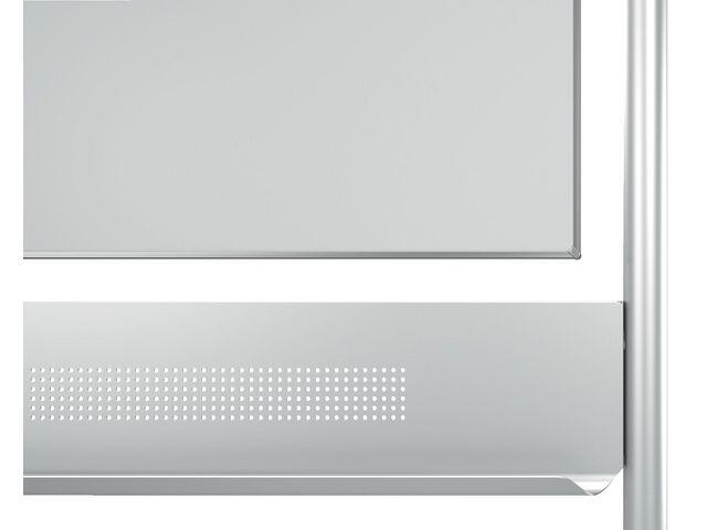 Whiteboard Nobo Mobil Stål 90x120cm extra bild 6