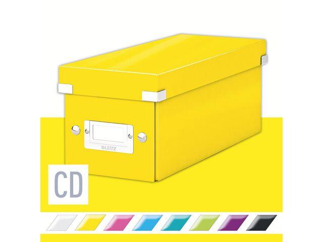 Cd Låda Leitz Click & Store Wow Gul extra bild 6