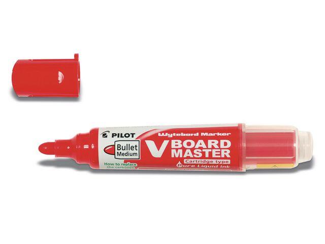 Whiteboardpenna Pilot V Board Rund Röd 6.0mm extra bild 5