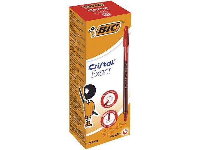 Gelpenna Bic Cristal Röd 0.7mm extra bild 3