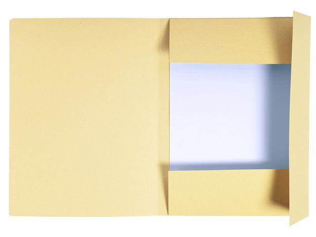 Mapp Exacompta 3-Klaff Beige A4 250g extra bild 3